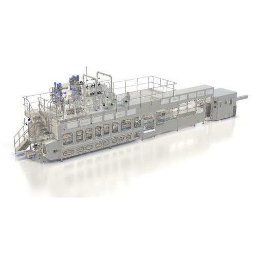 Bottle blowing-filling-capping machine - COMBI - SYNERLINK - for dairy products / coffee / fruit juice