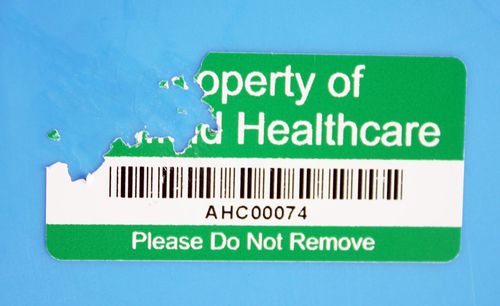 Identification label - UVLBL - Universeal (UK) Ltd - security / VOID / adhesive