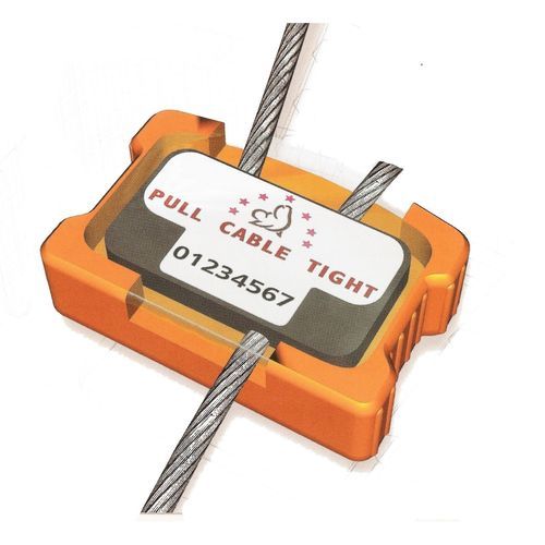 Plastic security cable seal - UVFL500S - Universeal (UK) Ltd - for container / for trailers / for vehicles