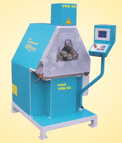 Hydraulic bending machine - VRB-80 - hebö Maschinenfabrik GmbH - profile / PLC-controlled