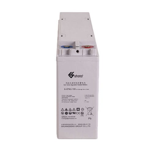 Lead-acid gel battery - 6-XFMJ series - Shoto / Shuangdeng Group Company Limited - 12 V / for UPS / for telecommunications equipment