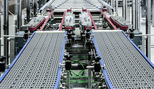 Belt conveyor - Carpentier Packaging GmbH - roller / chain / distribution