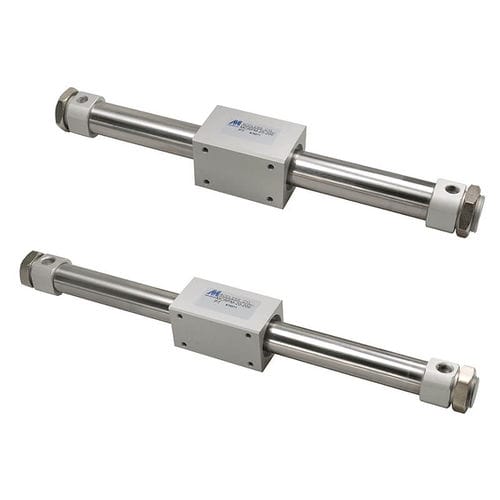 Pneumatic actuator - MCRPM - Mindman Industrial - linear / rodless / amagnetic