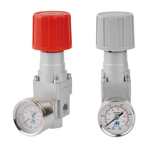 Compressed air pressure regulator - MAHR200 - Mindman Industrial - single-stage / aluminum / high-pressure