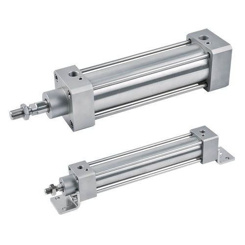 Pneumatic cylinder - MCQVS series - Mindman Industrial - stainless steel / ISO 15552 / food