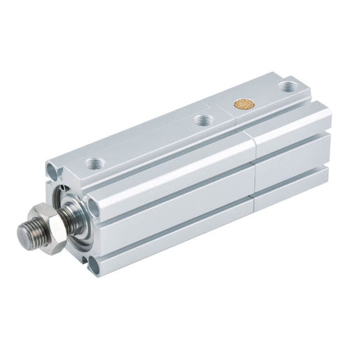 Compact cylinder - MCJQ3-3 - Mindman Industrial - pneumatic / double-acting / multi-position