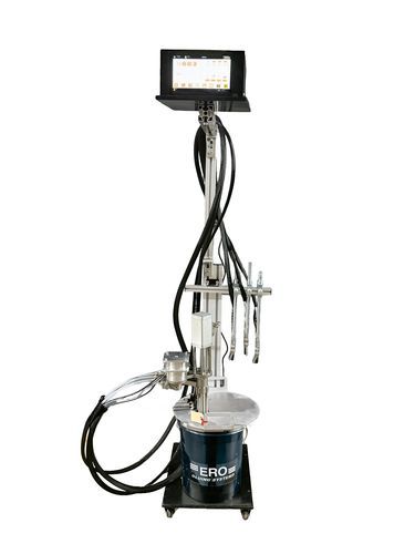 Electromagnetic glue dispensing machine - ERO-S - ERO Gluing Systems - with inspection system / with touchscreen