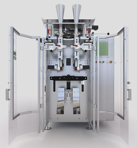 2-way bagging machine - REVO SDR - inno-tech Verpackungsmaschinen GmbH - vertical / VFFS / PLC-controlled