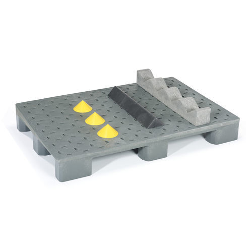 Polyethylene pallet - K6000-GK-5902 - Kiga GmbH - transport / custom