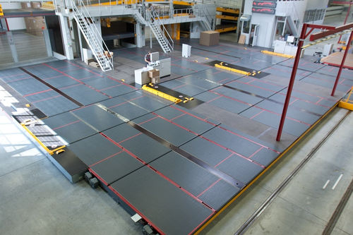 Chain conveyor - MINDA Industrieanlagen GmbH - horizontal / transport / discharge