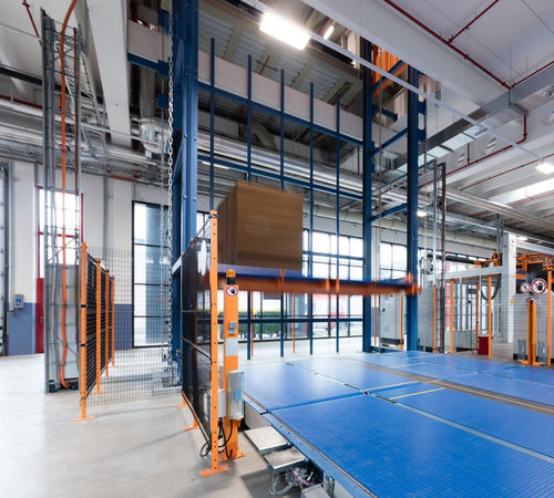 Industrial goods lift - MINDA Industrieanlagen GmbH - for heavy loads