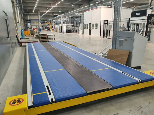 Belt conveyor - MINDA Industrieanlagen GmbH - chain / horizontal / transport
