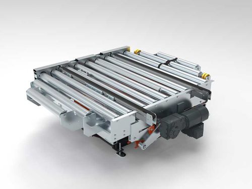 Driven roller conveyor - Pamminger Verpackungstechnik Ges mbH - transfer / alignment / pallet
