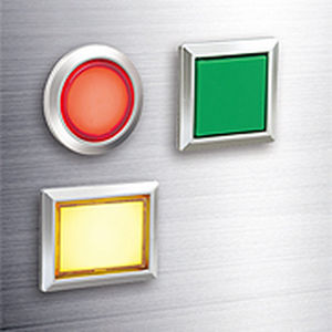 Touch push-button switch - LB Series - IDEC USA - sealed / IP65 / LED-illuminated