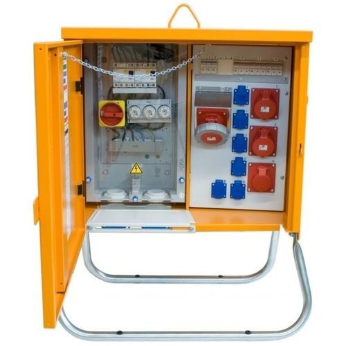 Distribution electric cabinet - V series  - MERZ GmbH - panel / wall-mounted / with plug sockets