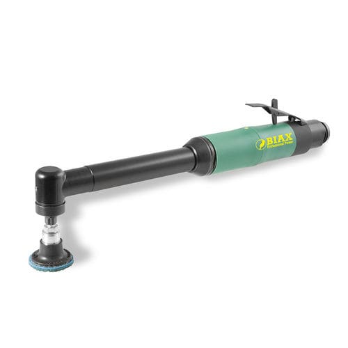 Pneumatic portable grinder - WRH 6-20/2 ZL 90 - BIAX - Schmid & Wezel GmbH - angle / rear exhaust / precision