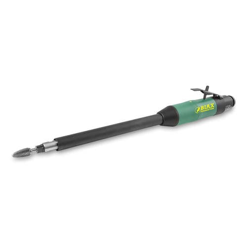 Air portable grinder - SRH 8-20/2 L 200 - BIAX - Schmid & Wezel GmbH - straight / rear exhaust / extendable