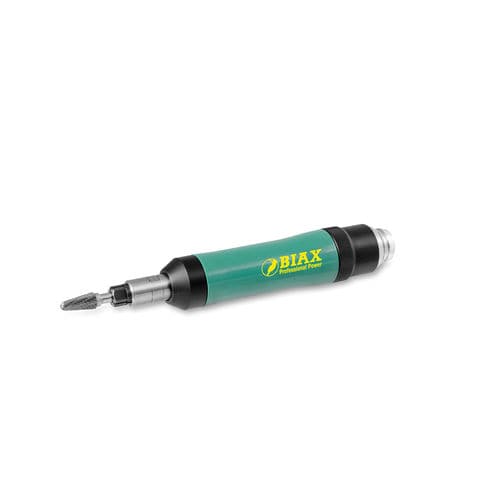 Air portable grinder - SRD 8-30/2 - BIAX - Schmid & Wezel GmbH - straight / rear exhaust / ergonomic