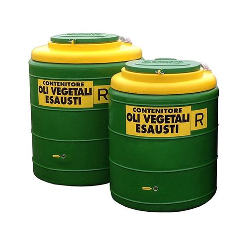Storage container - TankOIL - ALTARES SRL - for chemicals / polyethylene / with lid