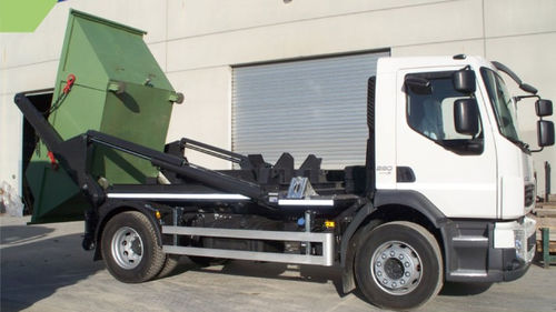 Truck skiploader - MB 10 - BOB SISTEMI IDRAULICI SPA - swing-arm