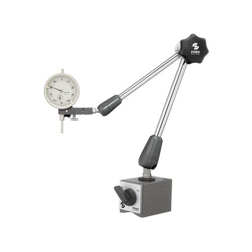 Indicator stand with magnetic base - 3300-40 F + SM - Fisso - with switch magnetic base / articulated / 3D