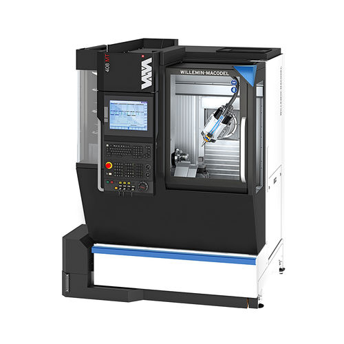 6-axis CNC machining center - 408MT  - Willemin-Macodel - 7-axis / vertical / HSK-E40