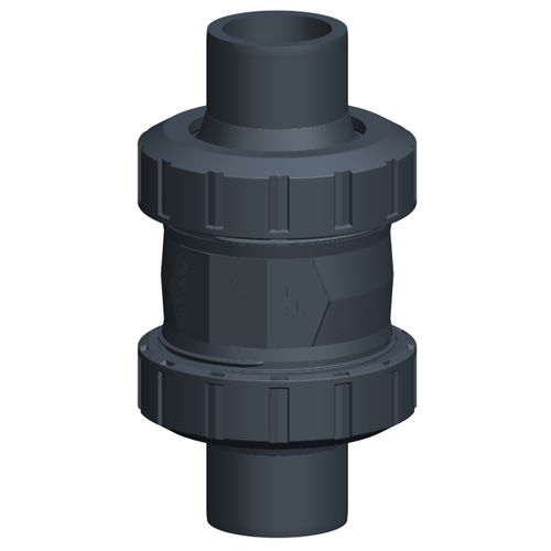 Ball check valve - 561 - GF Piping Systems - threaded / flange / weld