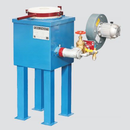 Chamber oven - COMPACT 6 AC/AS - F.I.M.O. SNC DI REINA M. & LONGHETTI S.G. - melting / gas / for precious metals