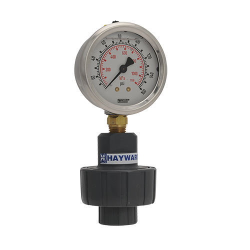 Analog pressure gauge - GG series - Hayward Industries, Inc. - dial / diaphragm
