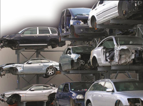 2 levels car lifting - parcamento auto - MONTALBANO SRL - 3 levels / multi-level