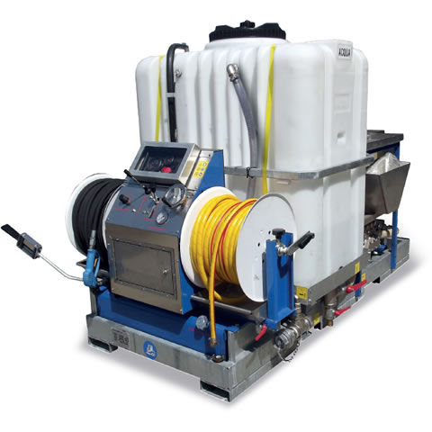 Water cleaning machine - TORNADO - P.T.C. SRL - BRAND MASTER FLUID - manual / portable