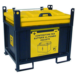 Plastic pallet box - BATTERY NEW series - PLASTIC PROGET EUROPEAN SRL