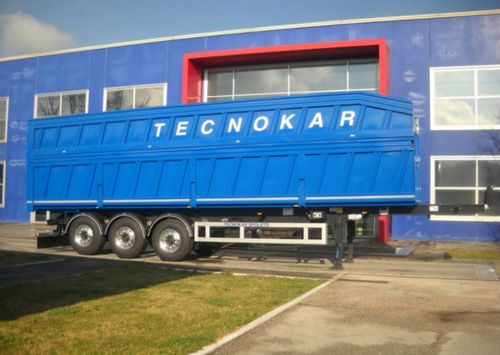 Dump semi-trailer - universal - TECNOKAR TRAILERS SRL - for scrap metal / 3-axle / towed