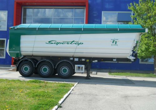 Dump semi-trailer - talento F1 - TECNOKAR TRAILERS SRL - 3-axle / towed / heavy-duty