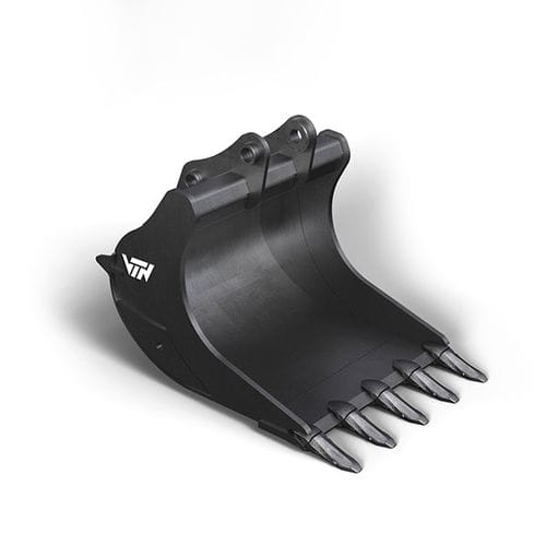 Standard tooth bucket - V-58 - VTN EUROPE S.P.A. - for excavators / 5 teeth