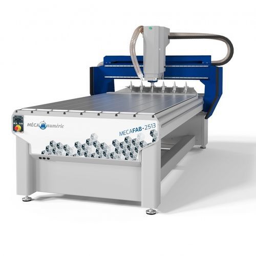 3-axis CNC milling machine - MECAFAB series - MECANUMERIC - vertical / for copper / for non-ferrous metals