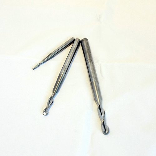 Hemispherical milling cutter - CO series - MECANUMERIC - solid carbide / for wood / for aluminum