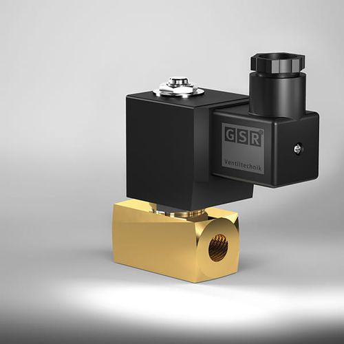 High-pressure solenoid valve - 52S - GSR Ventiltechnik GmbH & Co. KG - direct-operated / 2-way / NC