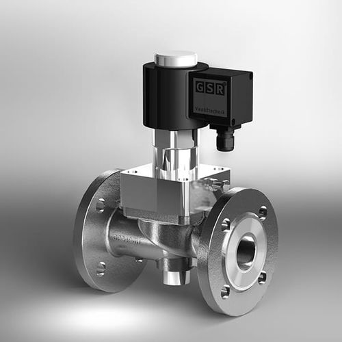 High-temperature solenoid valve - 24TH - GSR Ventiltechnik GmbH & Co. KG - pilot-operated / 2-way / NC