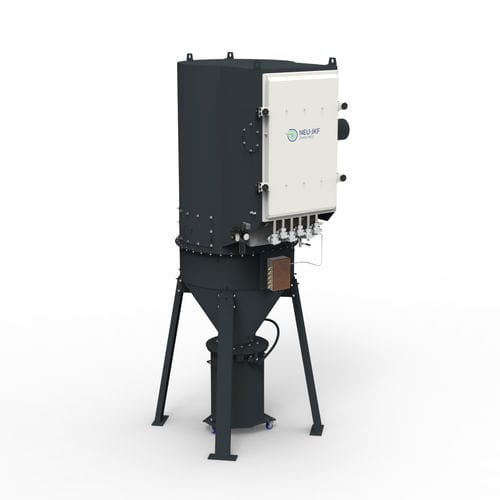 Cartridge dust collector - Neumatic® JE / JR - NEU-JKF - pneumatic backblowing