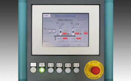 Drilling machine numerical control - Jörg Neu GmbH Maschinenbau u. Handel - touch screen
