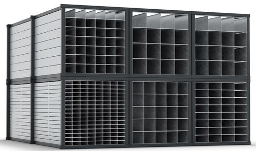 Storage warehouse shelving - Starr - Karl H. Bartels GmbH - mobile / custom-made / light-duty