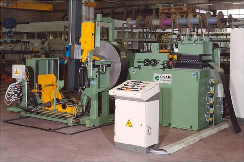 Magnetic strip press feeding line - CISAM IMPIANTI s.r.l. Press Feeding Equipment