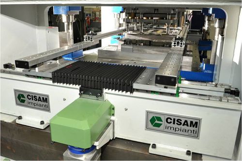 Linear transfer machine - CISAM IMPIANTI s.r.l. Press Feeding Equipment - CNC / automatic