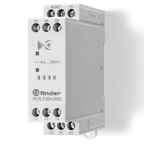 Temperature monitoring relay - 7092 series - FINDER S.p.A. con unico socio - AC/DC / AC / DIN rail
