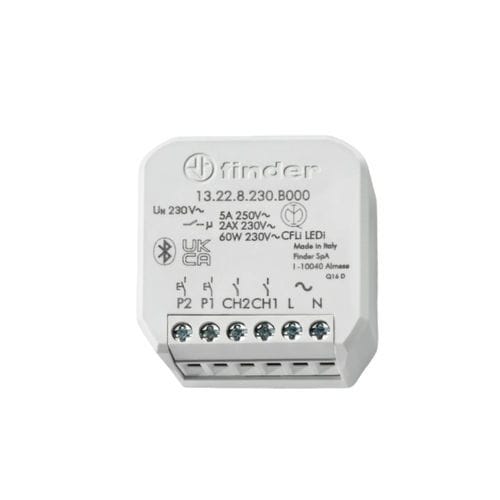 DC relay module - 13.22 - FINDER S.p.A. con unico socio - AC / programmable / for actuators