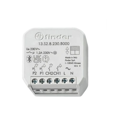 AC relay module - 13S2 series - FINDER S.p.A. con unico socio - programmable / digital / 2-channel