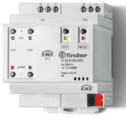 KNX interface module - 15.2K - FINDER S.p.A. con unico socio - power / DIN rail