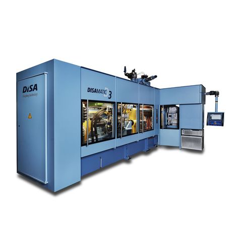 Sand molding machine - DISAMATIC D3 - DISA - vertical joint plane