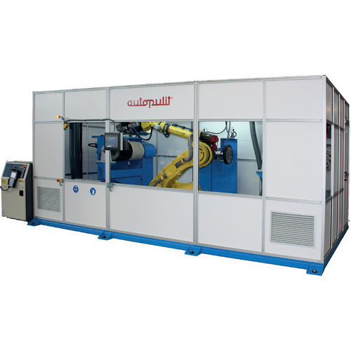 Robotic polishing cell - CR-165/2UP-1250+1UPD - AUTOPULIT
